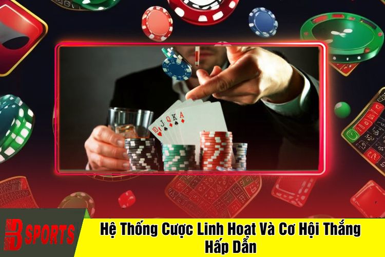 Hệ Thống Cược Linh Hoạt Và Cơ Hội Thắng Hấp Dẫn